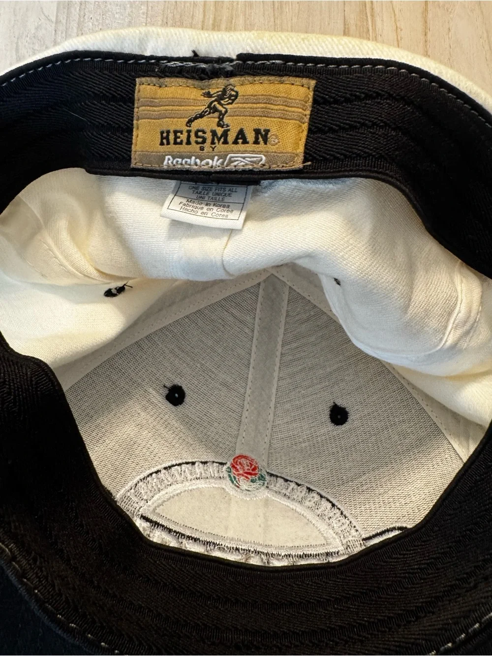 University of Texas 2006 Reebok Gray and White Rose Bowl Champions Football Hat